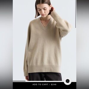 Almina Concept Wool V Neck Sweater